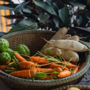 Panier de légumes de saison