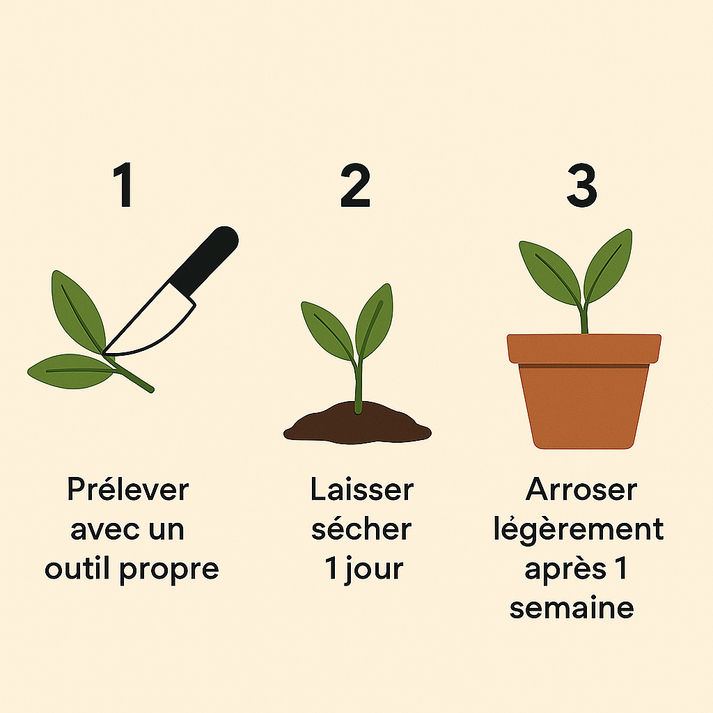 Arrosage adéquat pour la plante 