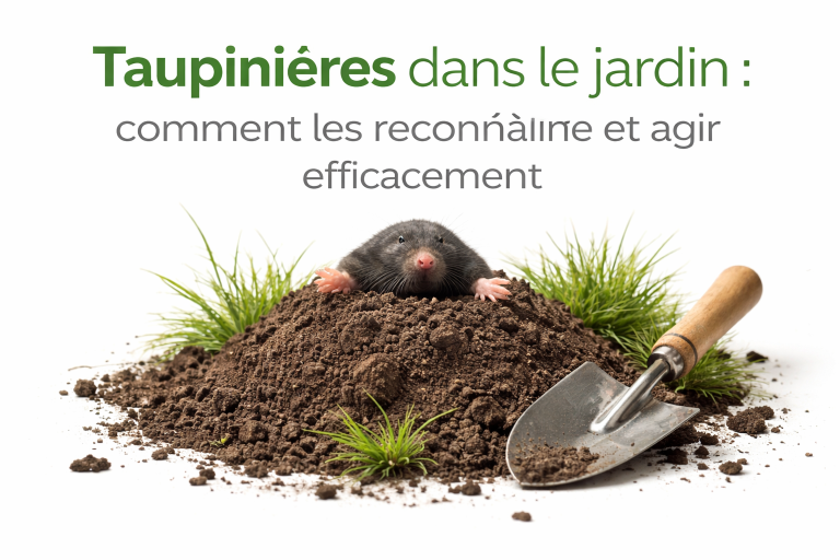 Les taupinières dans le jardin : comment les reconnaître et agir efficacement