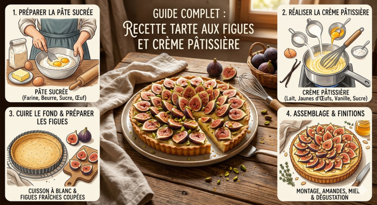 Recette Tarte aux Figues et Creme Patissiere : Guide Complet