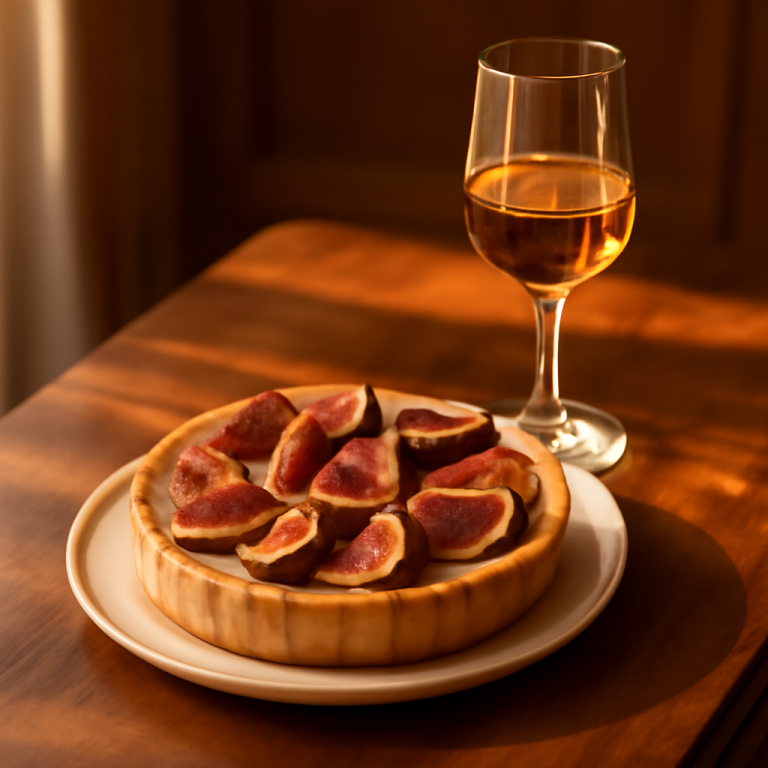 vins tarte figues