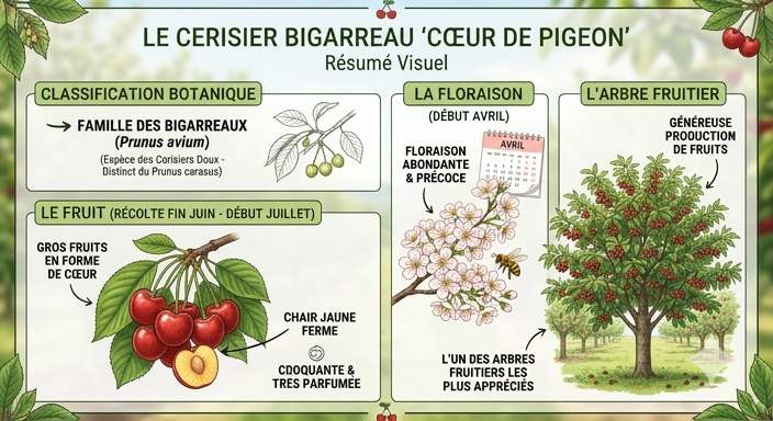 Appartenance à la famille des bigarreaux