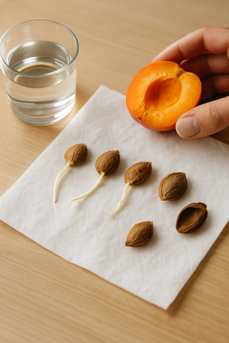 Comment faire germer un noyau d’abricot très rapidement ?