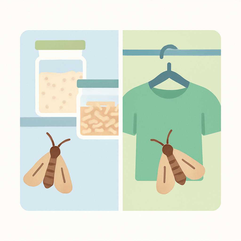 Habitat : où les mites textiles s’installent-elles ?