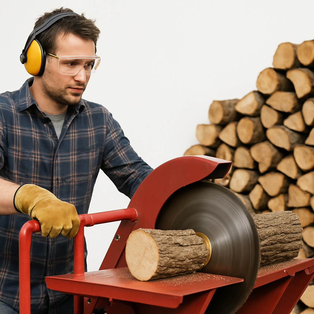 Temps de coupe : performances par type de scie à bûches